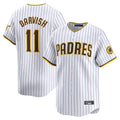 Fenge S.Diego Padres #11 Yu Darvish Player White Home Limited Stitched Jerseys