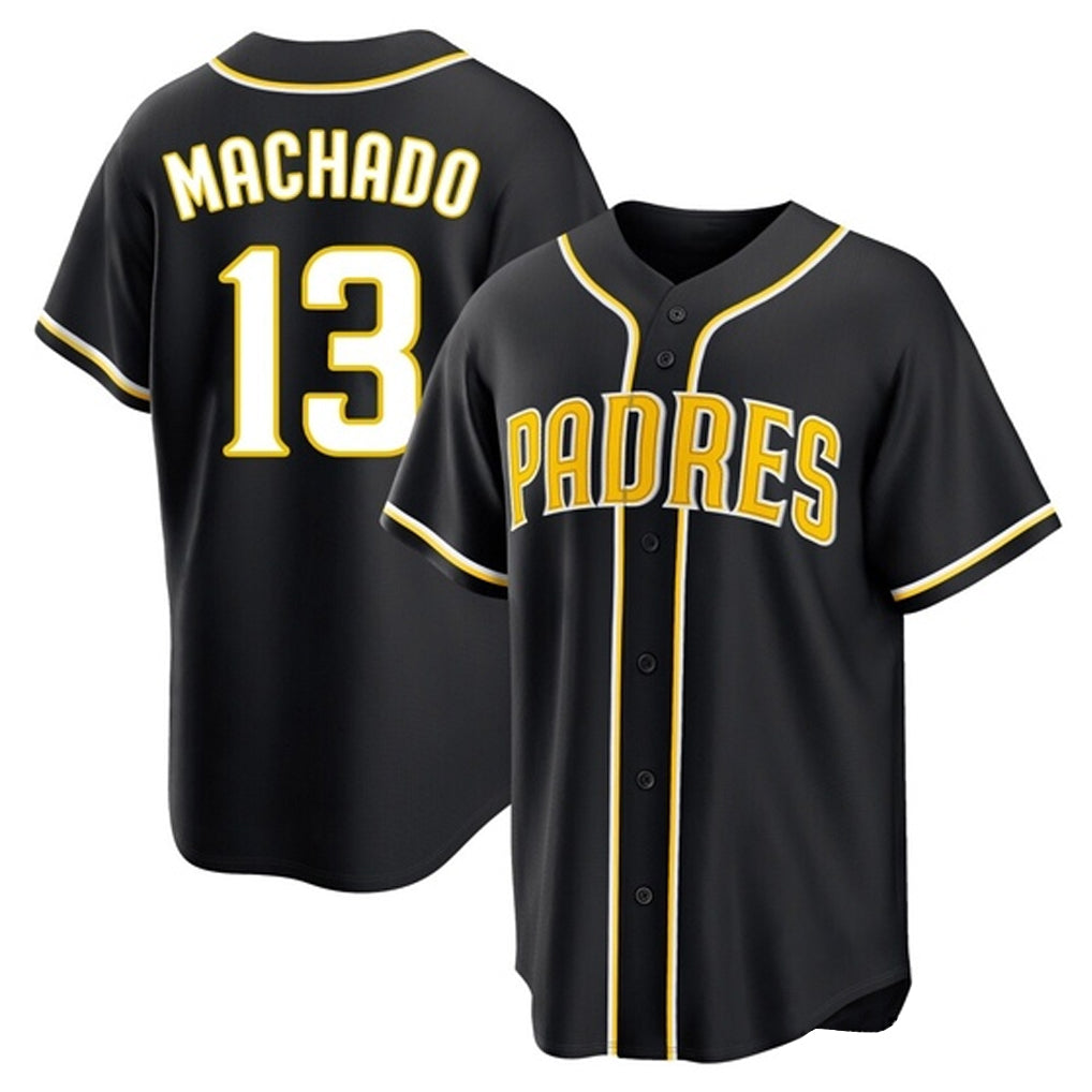 Fenge S.Diego Padres #13 Manny Machado Player Black 2026 Fashion Home Stitched Jerseys