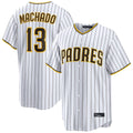 Fenge S.Diego Padres #13 Manny Machado Player White Home Limited Stitched Jerseys
