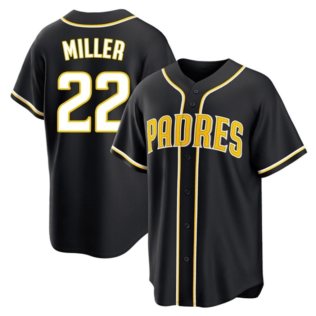Fenge S.Diego Padres #22 Mason Miller Player Black 2026 Fashion Home Stitched Jerseys