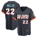 Fenge S.Diego Padres #22 Mason Miller Player Obsidian 2026 City Connect Home Limited T-shirt Stitched Jerseys