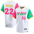 Fenge S.Diego Padres #22 Mason Miller Player White City Connect Home Limited Stitched Jerseys