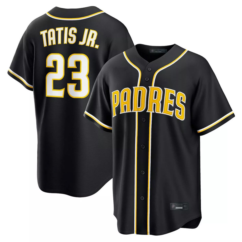 Fenge S.Diego Padres #23 Fernando Tatis Jr Player Black 2026 Fashion Home Stitched Jerseys