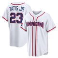 Fenge S.Diego Padres #23 Fernando Tatis Jr Player White 2026 World Classic Home Limited Stitched Jerseys