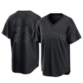Fenge S.Diego Padres #27 Nick Pivetta Player Black Pitch Fashion Game T-shirt Stitched Jerseys