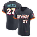 Fenge S.Diego Padres #27 Nick Pivetta Player Obsidian 2026 City Connect Home Limited Elite T-shirt Stitched Jerseys