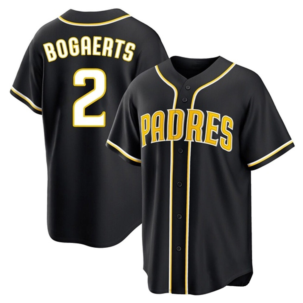 Fenge S.Diego Padres #2 Xander Bogaerts Player Black 2026 Fashion Home Stitched Jerseys
