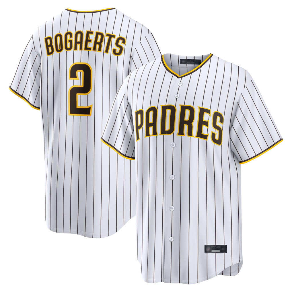 Fenge S.Diego Padres #2 Xander Bogaerts Player White Home Limited Game Stitched Jerseys