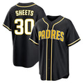 Fenge S.Diego Padres #30 Gavin Sheets Player Black 2026 Fashion Home Stitched Jerseys