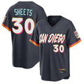 Fenge S.Diego Padres #30 Gavin Sheets Player Obsidian 2026 City Connect Home Limited T-shirt Stitched Jerseys