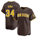 Fenge S.Diego Padres #34 Michael King Player Brown Home Limited Stitched Jerseys