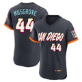 Fenge S.Diego Padres #44 Joe Musgrove Player Obsidian 2026 City Connect Home Limited Elite T-shirt Stitched Jerseys