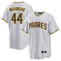 Fenge S.Diego Padres #44 Joe Musgrove Player White Home Game Stitched Jerseys