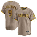 Fenge S.Diego Padres #9 Jake Cronenworth Player Khaki Home Limited Stitched Jerseys