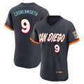 Fenge S.Diego Padres #9 Jake Cronenworth Player Obsidian 2026 City Connect Home Limited Elite T-shirt Stitched Jerseys