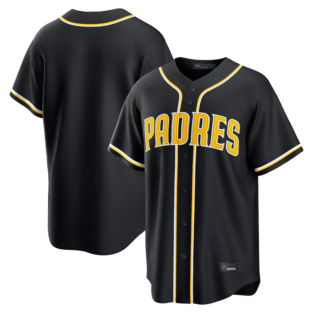Fenge S.Diego Padres Blank Player Black 2026 Fashion Home Stitched Jerseys