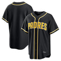 Fenge S.Diego Padres Blank Player Black 2026 Fashion Home Stitched Jerseys