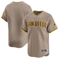 Fenge S.Diego Padres Blank Player Khaki Home Limited Stitched Jerseys