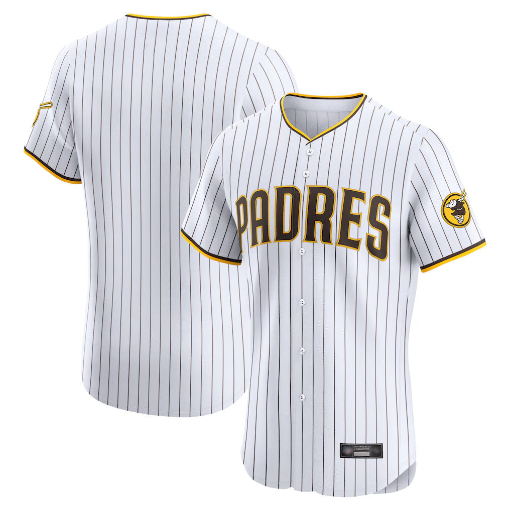 Fenge S.Diego Padres Blank Player White Home Limited Elite Stitched Jerseys