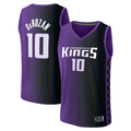 Fenge S.Kings #10 DeMar DeRozan Fanatics Purple Fast Break Replica Jerseys - Statement Edition