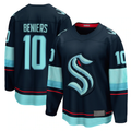 Fenge S.Kraken #10 Matty Beniers Deep Sea Blue Premier Breakaway Player Jerseys