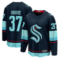 Fenge S.Kraken #37 Yanni Gourde Deep Sea Blue Home Breakaway Player Jerseys