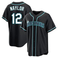 Fenge S.Mariners #12 Josh Naylor Player Black Fashion Home Limited Stitched Jerseys