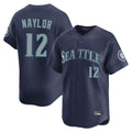 Fenge S.Mariners #12 Josh Naylor Player Navy Home Limited Stitched Jerseys