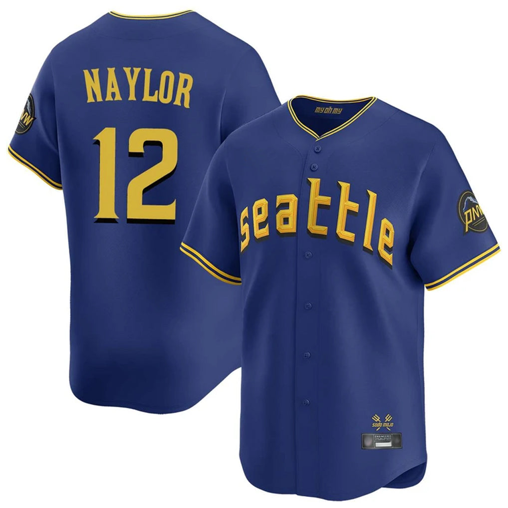 Fenge S.Mariners #12 Josh Naylor Player Royal City Connect Home Limited Stitched Jerseys