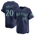 Fenge S.Mariners #20 Luke Raley Player Navy Home Limited Stitched Jerseys