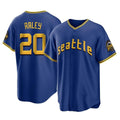 Fenge S.Mariners #20 Luke Raley Player Royal City Connect Home Game Stitched Jerseys
