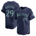 Fenge S.Mariners #29 Cal Raleigh Player Navy Home Limited Stitched Jerseys
