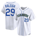 Fenge S.Mariners #29 Cal Raleigh Player White Pitch Fashion Game Stitched Jerseys
