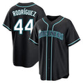 Fenge S.Mariners #44 Julio Rodriguez Player Black Fashion Home Limited Stitched Jerseys