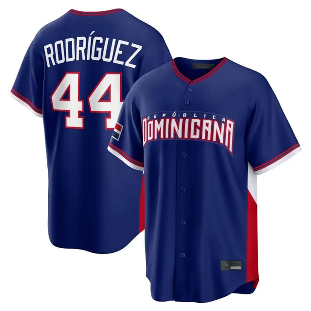 Fenge S.Mariners #44 Julio Rodriguez Player Blue 2026 World Classic Home Stitched Jerseys