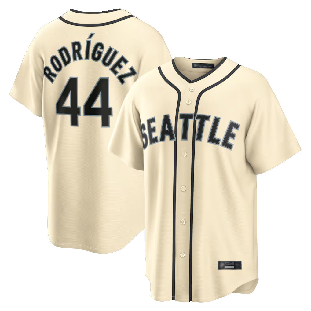 Fenge S.Mariners #44 Julio Rodriguez Player Cream 2026 Home Limited Stitched Jerseys
