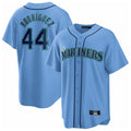 Fenge S.Mariners #44 Julio Rodriguez Player Light Blue Home Limited Stitched Jerseys