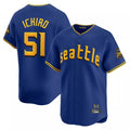 Fenge S.Mariners #51 Ichiro Suzuki Player Royal City Connect Home Limited Stitched Jerseys