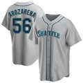 Fenge S.Mariners #56 Randy Arozarena Player Gray Home Game Stitched Jerseys