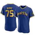 Fenge S.Mariners #75 Andres Munoz Player Royal City Connect Home Limited Elite Stitched Jerseys