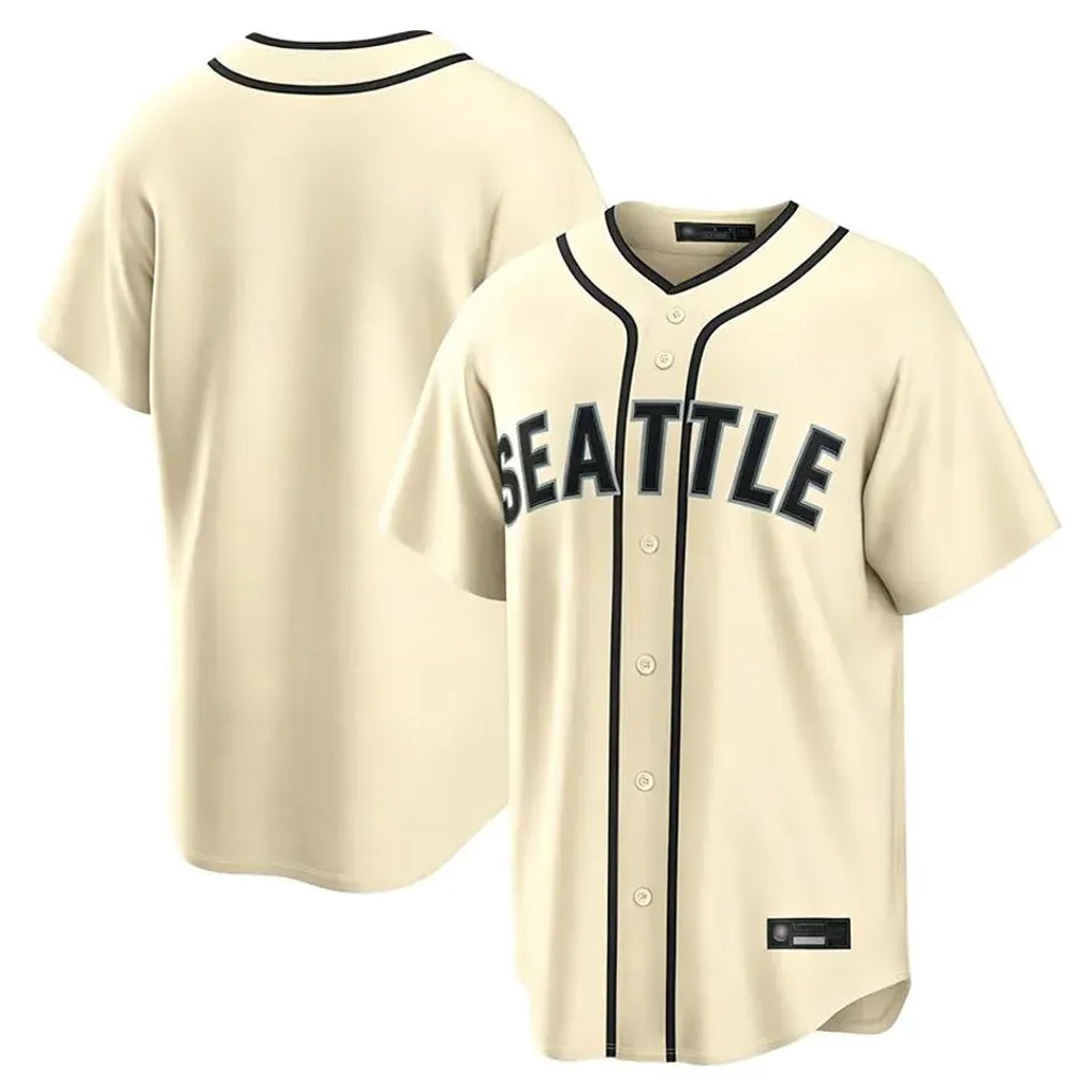 Fenge S.Mariners Blank Player Cream 2026 Home Limited Stitched Jerseys