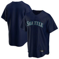 Fenge S.Mariners Blank Player Navy Home Game Stitched Jerseys