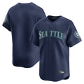 Fenge S.Mariners Blank Player Navy Home Limited Stitched Jerseys
