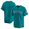 Fenge S.Mariners Blank Player Teal Home Limited Stitched Jerseys