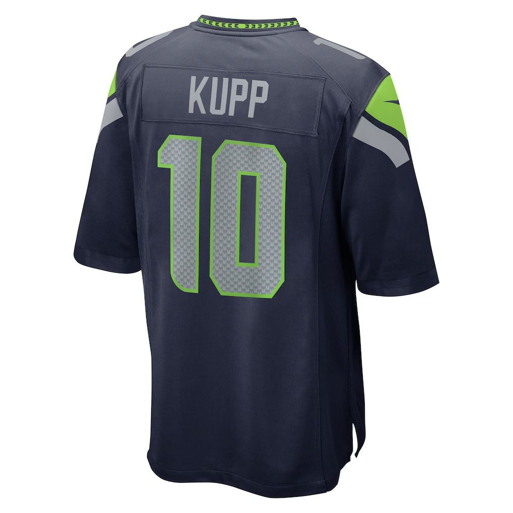Fenge S.Seahawks #10 Cooper Kupp College Navy Team 50th Season Game Stitched Jerseys