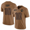 Fenge S.Seahawks #10 Cooper Kupp Player Brown Salute To Service Limited Stitched Jerseys