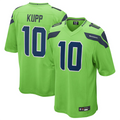 Fenge S.Seahawks #10 Cooper Kupp Player Green Game Replica Stitched Jerseys