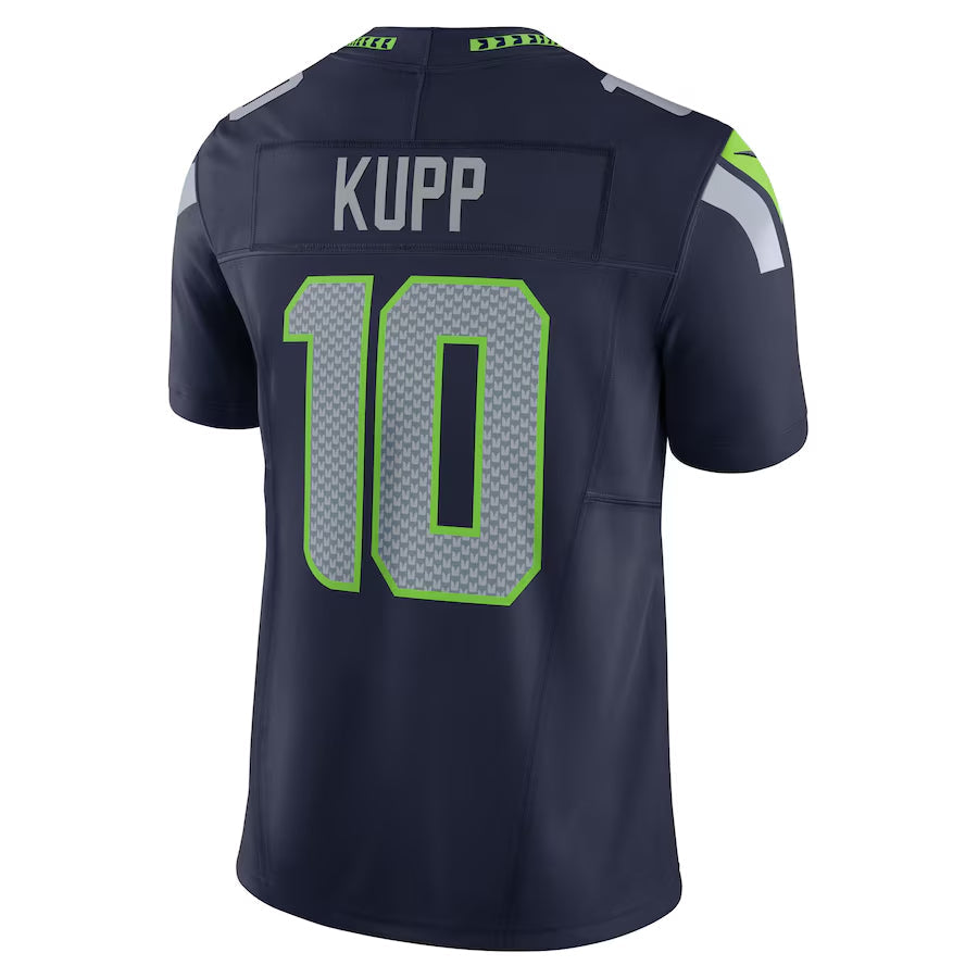 Fenge S.Seahawks #10 Cooper Kupp Player Navy Vapor F.U.S.E. Limited Stitched Jerseys