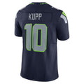 Fenge S.Seahawks #10 Cooper Kupp Player Navy Vapor F.U.S.E. Limited Stitched Jerseys