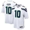 Fenge S.Seahawks #10 Cooper Kupp Player White Replica Game Stitched Jerseys